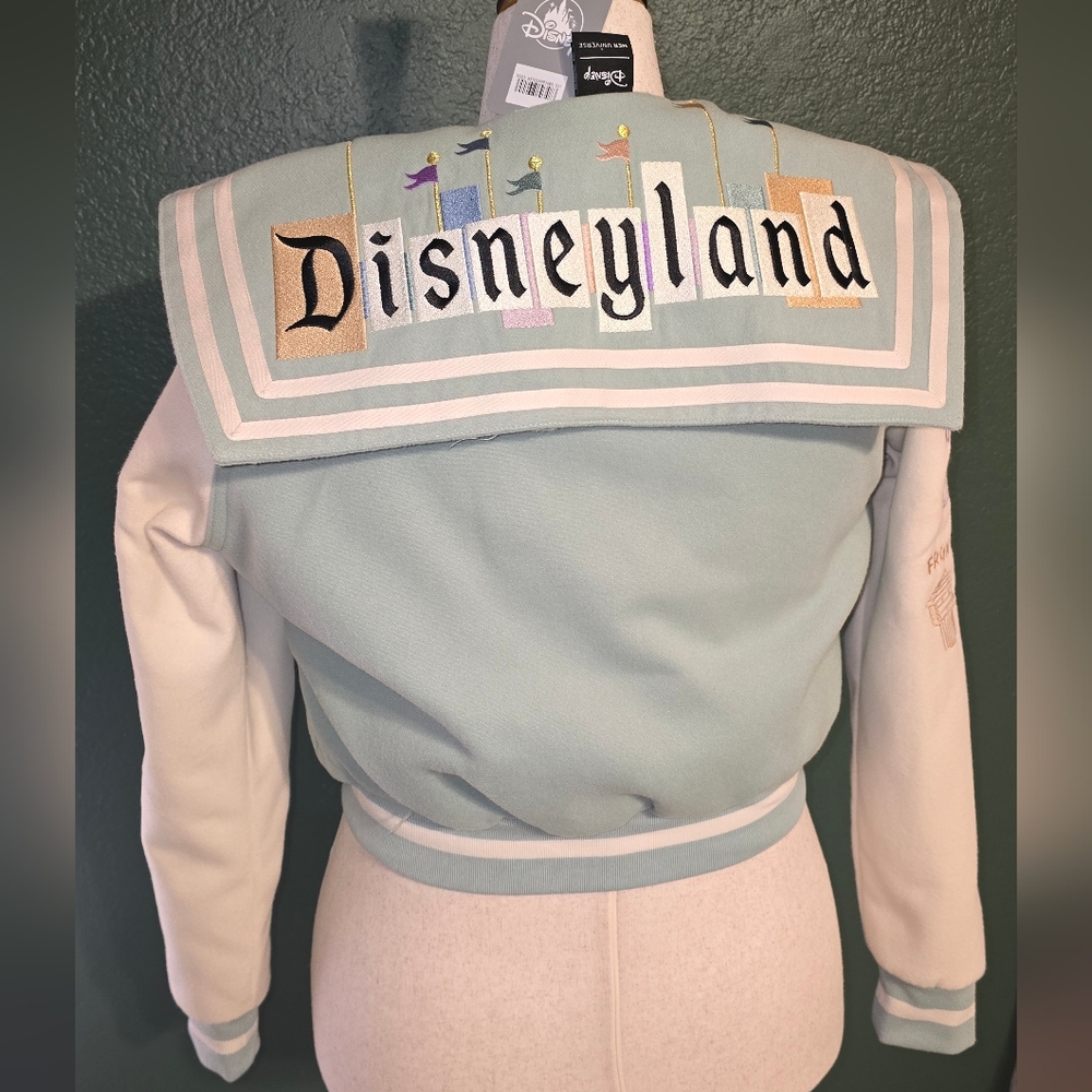 Her Universe Disneyland Mint and Cream Jacket NWT